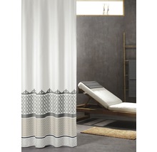 SEALSKIN Douchegordijn Marrakech zilver/goud 180x200 cm