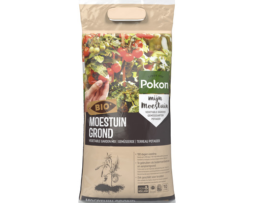 POKON Biologische moestuin grond turfvrij RHP 10 liter POKON Biologische moestuin grond turfvrij RHP 10 liter