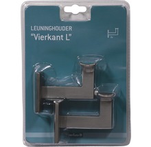 Leuninghouder Vierkant L in verpakking