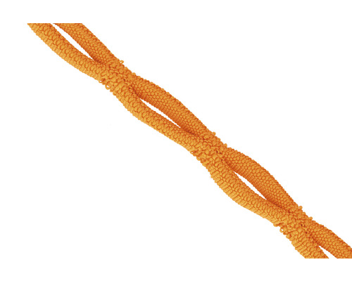 Gedetailleerde afbeelding van een gevlochten koord