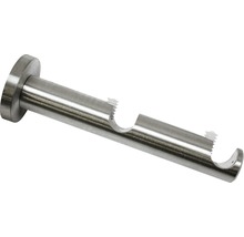 GARDINIA Wanddrager New York 2-loop rvs-look ø 12 mm