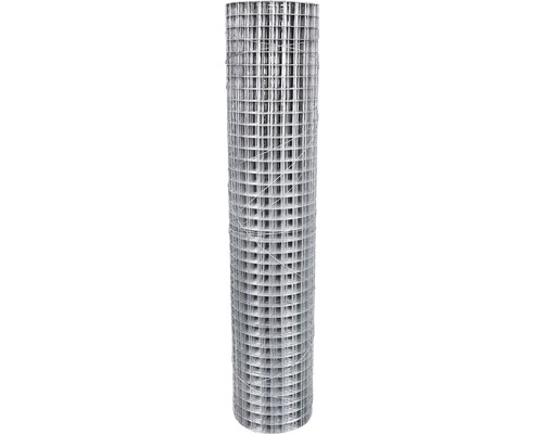 KAISERTHAL Kippen/ volièregaas vierkant verzinkt, maas 12,7 mm, 1,05 x 50 cm x 5 m