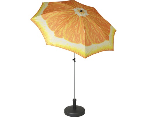 DOPPLER Parasol basic sinaasappel Ø 200 cm
