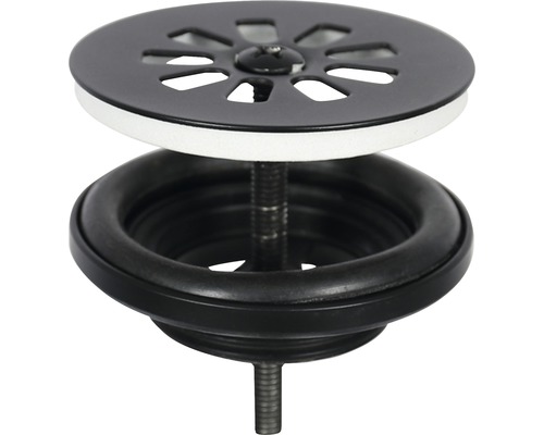 Wastafelstop met zeef en afdichting