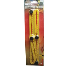 CON:P parallelle lijnenkraspen 2 x 25 centimeter en 2 x 12 centimeter in verpakking