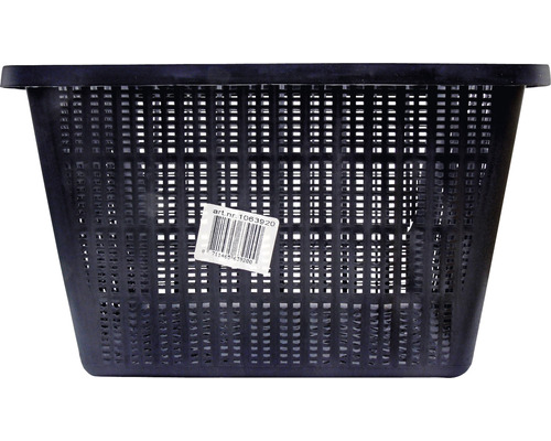 Zwarte plantenmand van kunststof