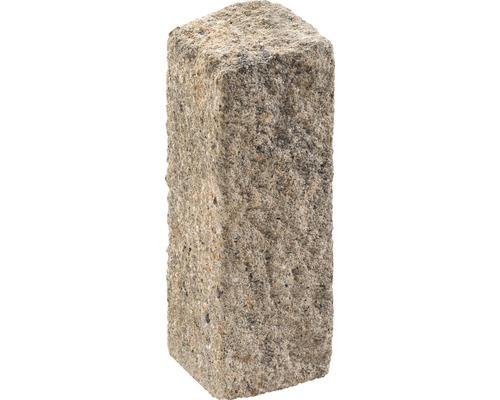 Een enkele betonnen straatsteen