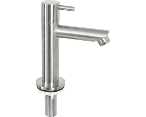 Wastafelkraan van roestvrij staal