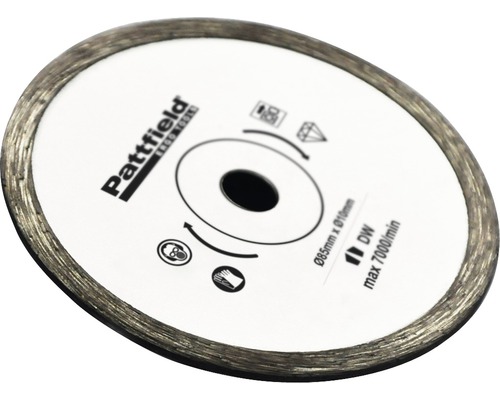 Pattfield doorslijpschijf met een diameter van 85 millimeter