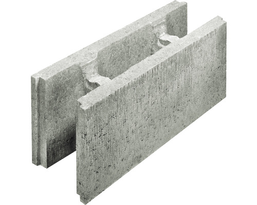 LUSIT Bekistingsblok grijs 50x25x17,5 cm Betonnen holblok