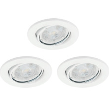 BRILONER LED Inbouwspot set 7256 Ø 86 mm wit, 3 stuks-thumb-1 BRILONER LED Inbouwspot set 7256 Ø 86 mm wit, 3 stuks-thumb-1