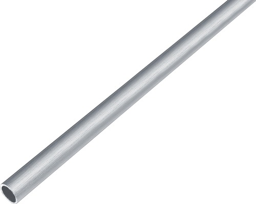 GAH.ALBERTS Ronde buis Ø 15x1 mm aluminium RVS-look licht, 100 cm