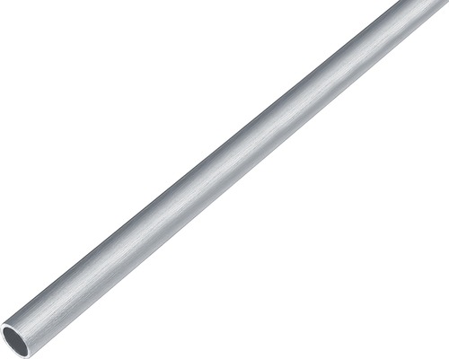 GAH.ALBERTS Ronde buis Ø 10x1 mm aluminium RVS-look, 200 cm Metalen buis