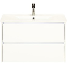 SANOX Badkamermeubelset Dante met wastafel 81 cm wit