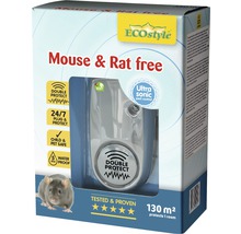 ECOSTYLE Muizen en ratten verjager ultrasoon 130 m²-thumb-0