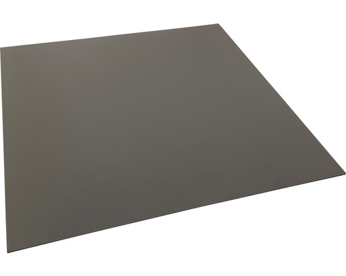 GUTTAGLISS® Kunststofplaat Hobbycolor zwart 500x500x3 mm Grijze kunststof plaat