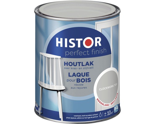 HISTOR Perfect Finish Houtlak hoogglans clockwork toy 750 ml