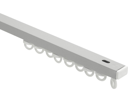 INTENSIONS Gordijnrails Basic compleet zilver 200 cm