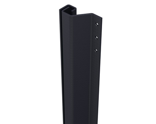 SECUSTRIP Anti-inbraakstrip Plus achterdeur 0-6 mm, 2115 mm zwartgrijs RAL7021