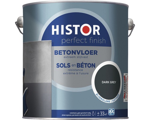 Verf voor betonnen vloeren in blik