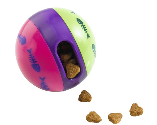 FERPLAST Bal met koekjes dispenser Ø 7 cm. FERPLAST Bal met koekjes dispenser Ø 7 cm.