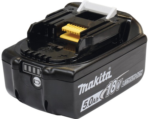 Makita 18 volt 5.0 ampère-uur lithium-ionbatterij