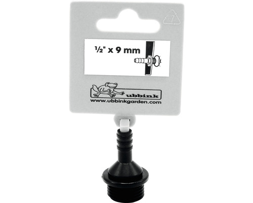 Ubbink slangverbinder 1/2 inch x 9 millimeter