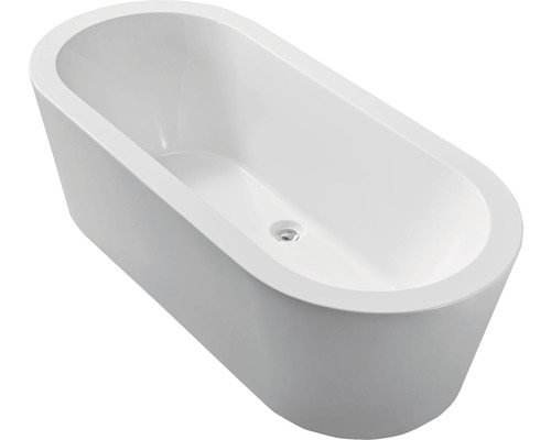 Vrijstaand bad van sanitairacryl