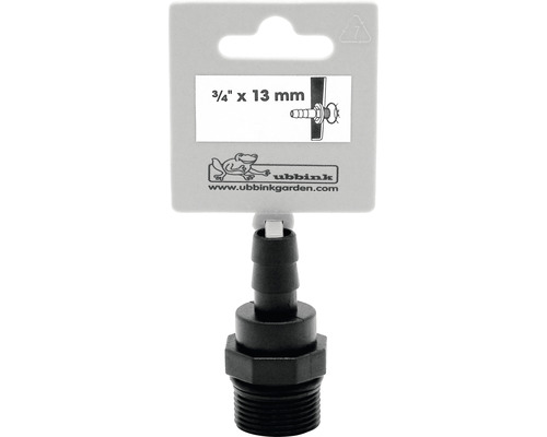 Ubbink slangaansluiting 3/4 inch x 13 millimeter