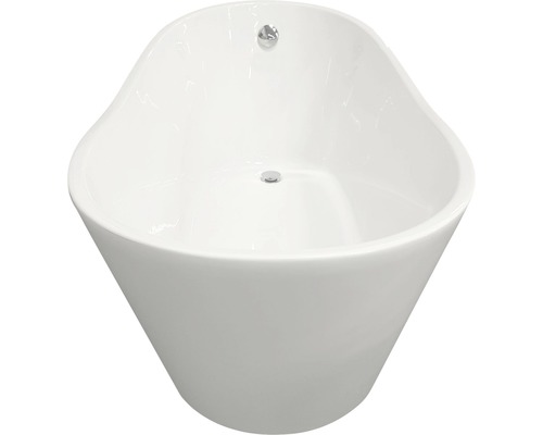 Vrijstaand bad van sanitairacryl