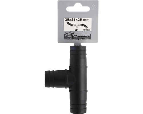 Slangverbinder T-stuk 25x25x25 millimeter