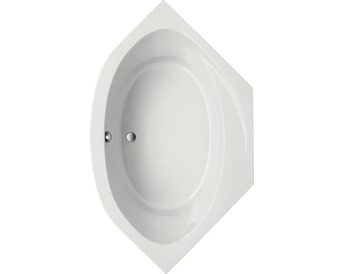 Hoekbad van sanitairacryl