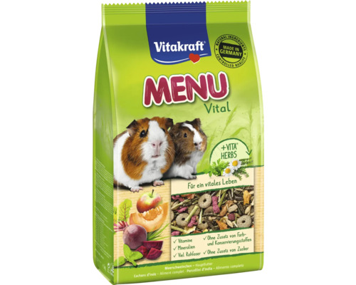 VITAKRAFT Caviavoer menu vital 1 kg VITAKRAFT Caviavoer menu vital 1 kg