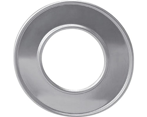 Rozet dunwandig aluminium Ø 130 mm