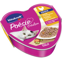 Vitakraft Poesie Creation kattenvoeding met kip en groenten in saus