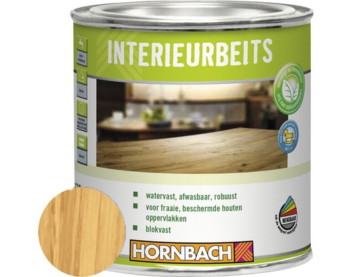 HORNBACH Interieurbeits zijdemat grenen 375 ml Blik interieurbeits voor hout van Hornbach