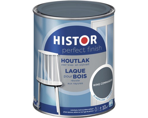 HISTOR Perfect Finish Houtlak zijdeglans wing commander 750 ml Histor Perfect Finish houtlak, geschikt voor binnenshuis