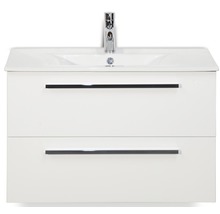 SANOX Badkamermeubelset Seville met wastafel 81 cm wit