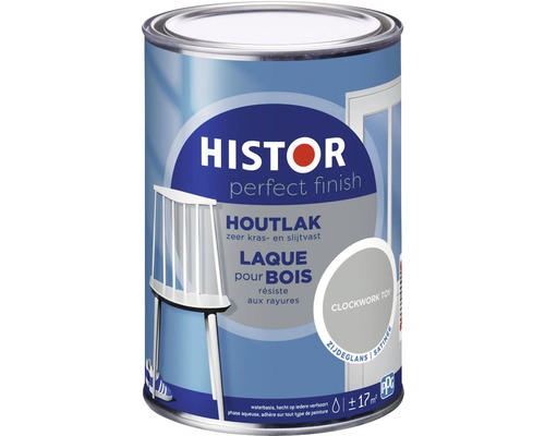 HISTOR Perfect Finish Houtlak zijdeglans clockwork toy 1,25 l Histor Perfect Finish Houtlak blik
