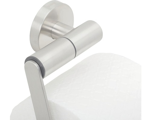 Toiletpapierhouder van metaal met rol