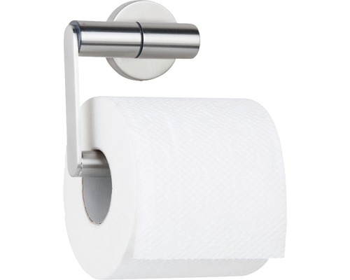 Toiletpapierhouder van metaal met rol papier