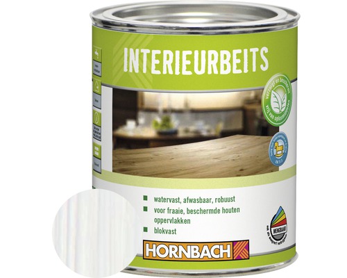 HORNBACH Interieurbeits zijdemat wit 750 ml HORNBACH Interieurbeits zijdemat wit 750 ml
