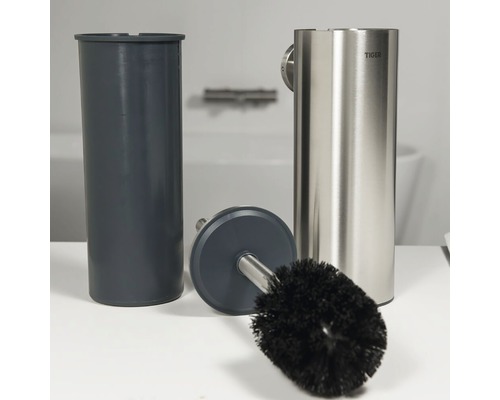 Toiletborstel met houder voor wandmontage