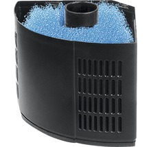 Hoekfilter aquarium met filterspons