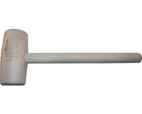 WISVO Hamer hout, kop Ø 70 mm rond beuken met steel van essenhout