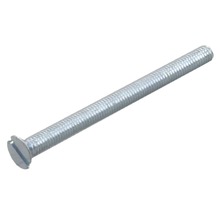 Metalen schroef met sleufkop