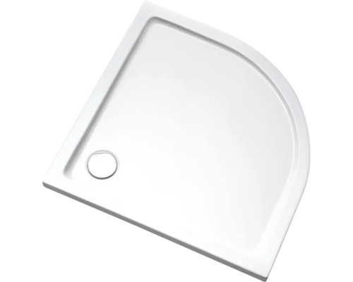 Douchebak extra vlak Dunbar 80x80x3 cm wit Douchebak extra vlak Dunbar 80x80x3 cm wit