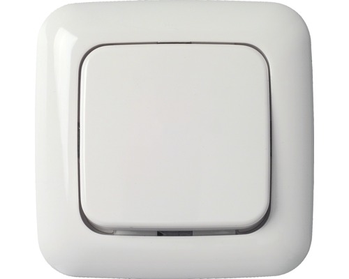 Enkelpolige lichtschakelaar voor wandmontage