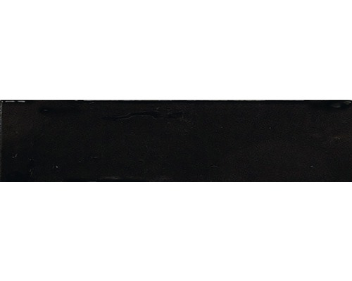 Wandtegel Masia negro mate 7,5x30 cm