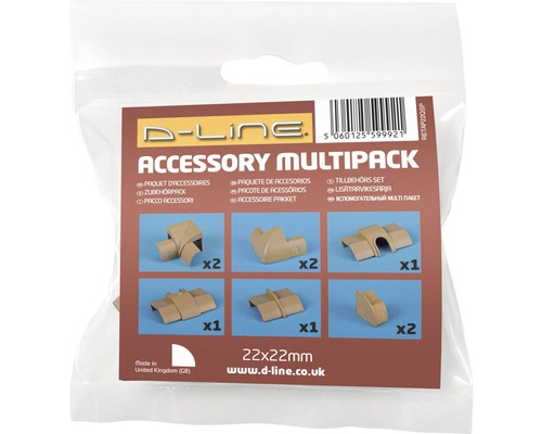 D-Line accessoires multipack, kabelgoot accessoires